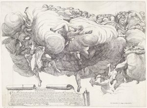 Wniebowzięcie Marii (część lewa) autorstwa Giovanni Battista Vanni