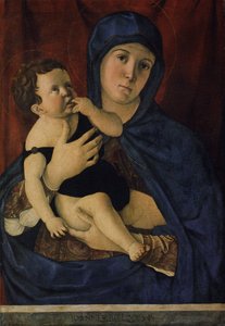 Niemiecki: Maria mit dem Kind Madonna z Dzieciątkiem autorstwa Giovanni Bellini
