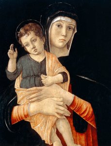 Madonna z Dzieciątkiem, 1475-1480. autorstwa Giovanni Bellini