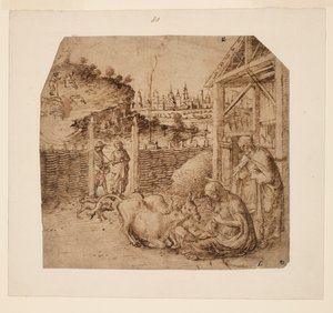 Narodzenia Pańskiego, ok. 1480 r autorstwa Giovanni Bellini