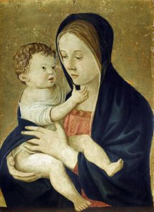 Dziewica z Dzieciątkiem, ok. 1470-1475. autorstwa Giovanni Bellini