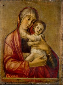 Dziewica z Dzieciątkiem, koniec lat 60. i początek lat 70 autorstwa Giovanni Bellini
