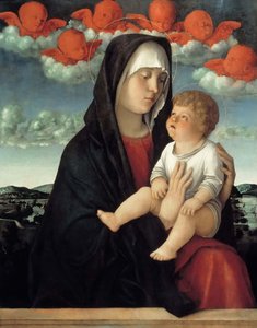 Dziewica z Dzieciątkiem , ok. godz. 1500. autorstwa Giovanni Bellini