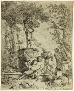 Święto Pan autorstwa Giovanni Benedetto Castiglione