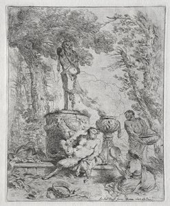 Święto Pan autorstwa Giovanni Benedetto Castiglione