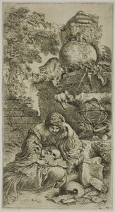 Melancholia autorstwa Giovanni Benedetto Castiglione