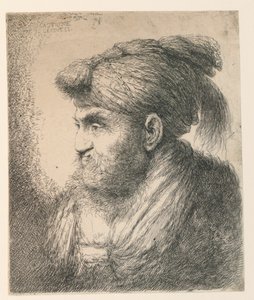 Portret mężczyzny w turbanie