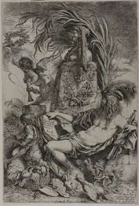 Geniusz Castiglione autorstwa Giovanni Benedetto Castiglione
