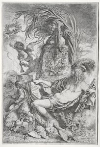 Geniusz Castiglione autorstwa Giovanni Benedetto Castiglione