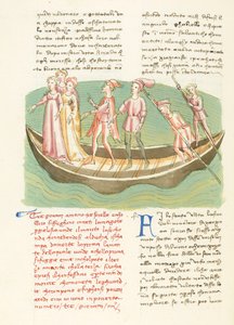 Dekameron, Entremetteur malgré lui - Ninette i jej siostry żeglują , Czwarty dzień, opowiadanie 3. autorstwa Giovanni Boccaccio