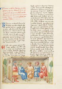 Dekameron, Kiedy Bóg uczył rysować - Michele Scalza i młodzież , Szósty dzień, opowiadanie 6.