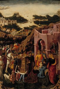 Adoracja Trzech Króli, ok. 1442-1445.