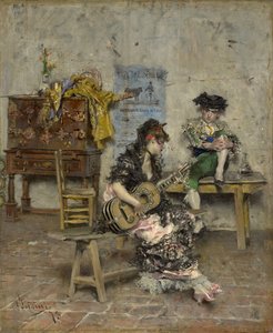 Gitarzysta, 1872 autorstwa Giovanni Boldini