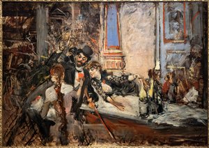 W Folies Bergère autorstwa Giovanni Boldini
