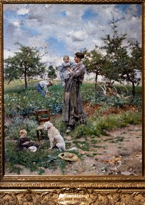 Na wsi (Wiosna) autorstwa Giovanni Boldini