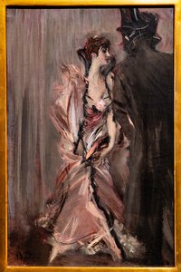 Opuszczenie balu autorstwa Giovanni Boldini
