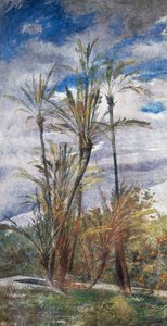 Palmy i drzewa pomarańczowe autorstwa Giovanni Boldini