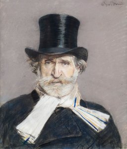 Portret Giuseppe Verdiego autorstwa Giovanni Boldini