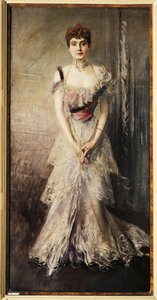 Portret infantki Eulalii z Hiszpanii (1864-1958), ok. 1898 r. autorstwa Giovanni Boldini