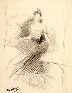 Portret pani X, autorstwa Giovanni Boldini