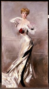 Portret hrabiny Zichy, 1905 autorstwa Giovanni Boldini