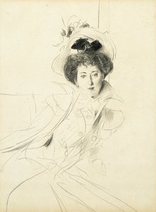 Studium księżniczki Niscemi autorstwa Giovanni Boldini