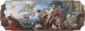 Ariadna na wyspie Naksos, czyli alegoria jesieni autorstwa Giovanni Camillo Sagrestani