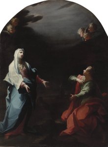 Madonna i święty Jan Ewangelista autorstwa Giovanni Camillo Sagrestani