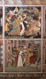 Sceny z życia Chrystusa, ok.1492 (fresk) autorstwa Giovanni Canavesio