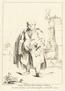 Gaspar Gribolari, sprzedawca towarów używanych w Padwie (Gaspar Gribolari, sprzedawca towarów używanych w Padwie) autorstwa Giovanni David