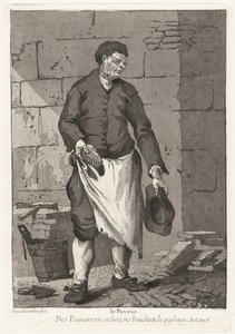 Le Paveur (układarka dróg) autorstwa Giovanni David