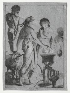 Ofiara, ok. 1775-1776. autorstwa Giovanni David