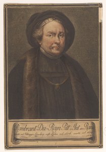Portret artysty Rembrandta Harmensza. z Renu Portrety artystów (tytuł serii)