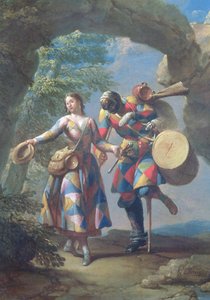 Arlekin powracający z wojny, ok. 1742 r.