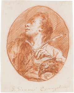 Święty Jan Ewangelista autorstwa Giovanni Domenico Tiepolo