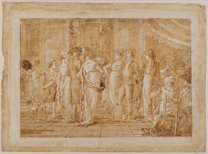 „Na placu” autorstwa Giovanni Domenico Tiepolo