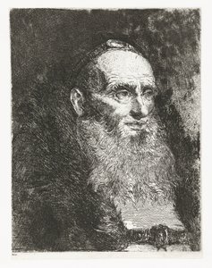 Starzec Kolekcja głów (tytuł serii) Raccolta di Teste (tytuł serii) autorstwa Giovanni Domenico Tiepolo