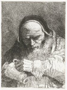 Papież z dzbankiem Kolekcja głów (tytuł serii) Raccolta di Teste (tytuł serii) autorstwa Giovanni Domenico Tiepolo