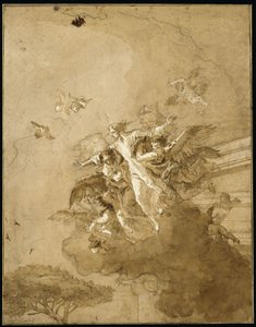 Triumf Zmartwychwstania Chrystusa autorstwa Giovanni Domenico Tiepolo