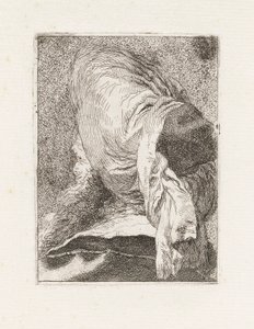 Turk widziany z tyłu, z Raccolta di Teste (Kolekcja Głów) autorstwa Giovanni Domenico Tiepolo
