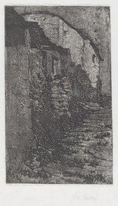 Bauco pod Rzymem [Bauco pod Rzymem] autorstwa Giovanni Fattori