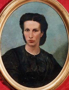 Portret pani Biliotto autorstwa Giovanni Fattori