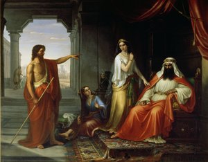 Św. Jan Chrzciciel gani Heroda