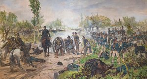 Bitwa pod Custozą autorstwa Giovanni Fattori