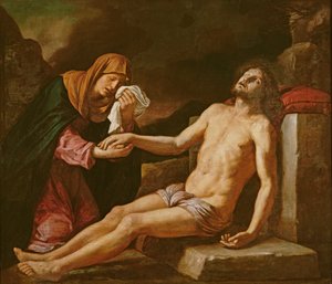 Jezus opłakiwany przez Dziewicę