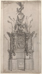 Katafalk, 1626-80.