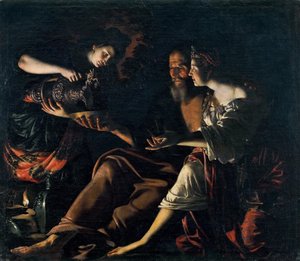 Lot i jego córki, 1617.