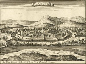 Zamek w Koszycach (Giovanni Giacomo De Rossi, 1683) autorstwa Giovanni Giacomo De Rossi