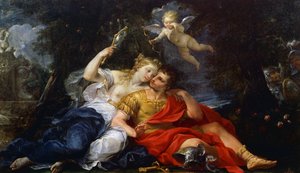 Rinald i Armida, obraz Giovan Gioseffo dal Sole