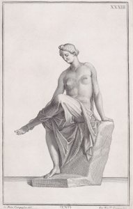 Posąg Wenus, 1734. autorstwa Giovanni Girolamo Frezza